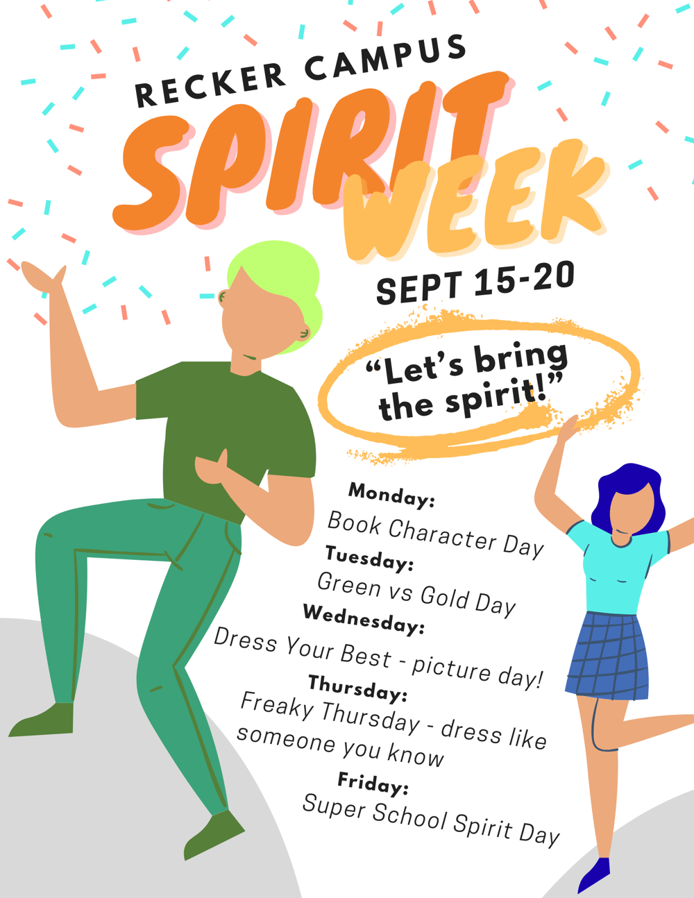 09-25 STCS Spirit Week Flyer