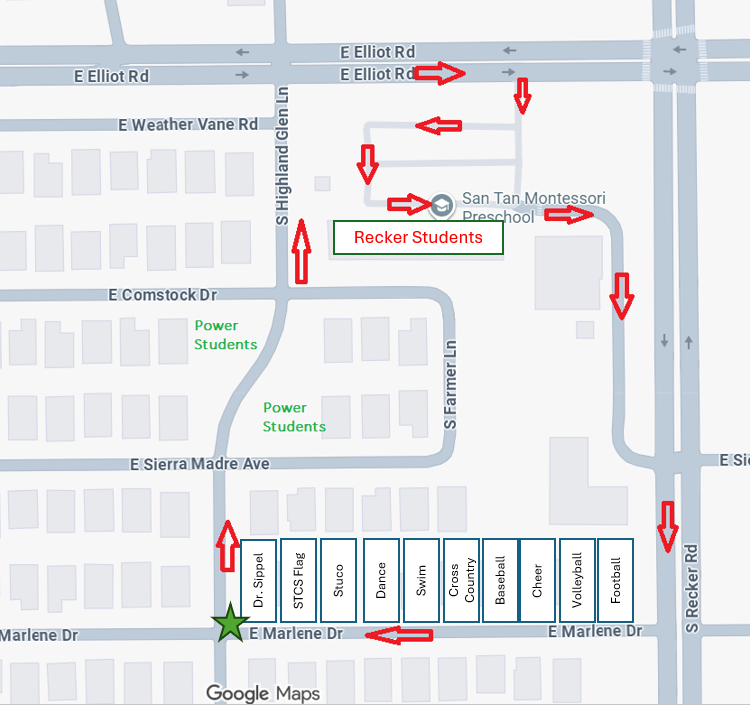 2025 HOCO Parade Route