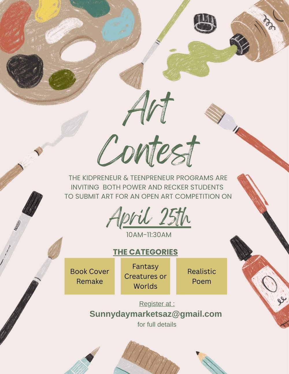 Art Contest Flyer