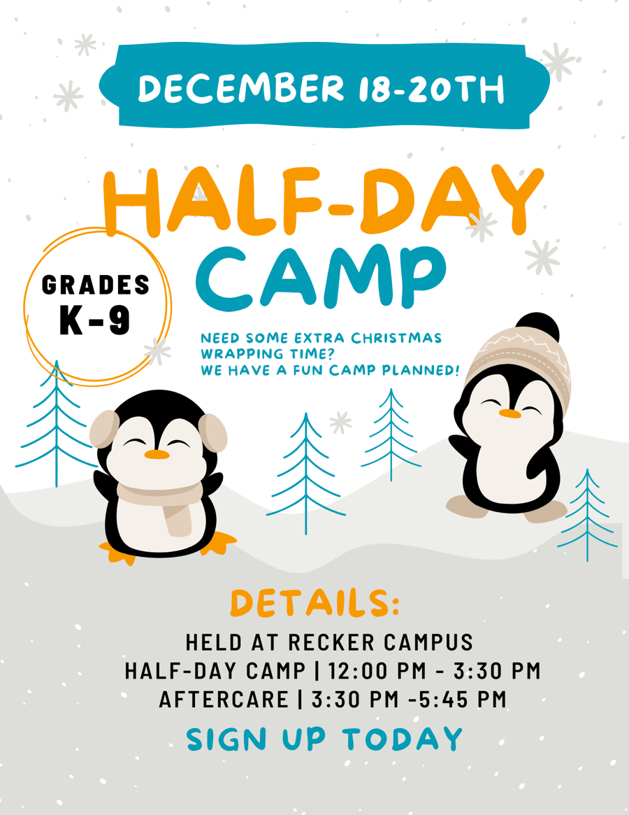 Dec Half Day Camps