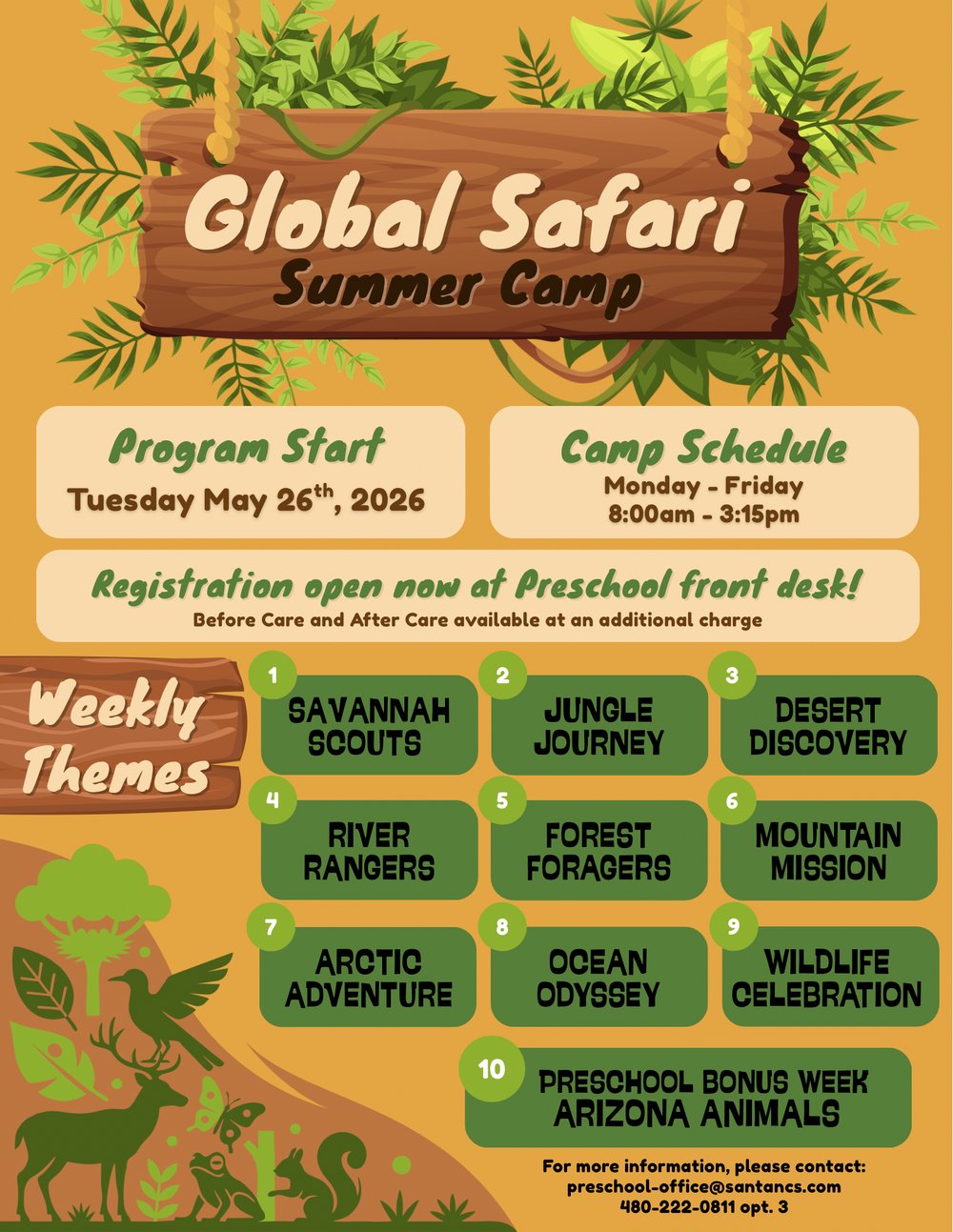 Global Safari Summer Camp