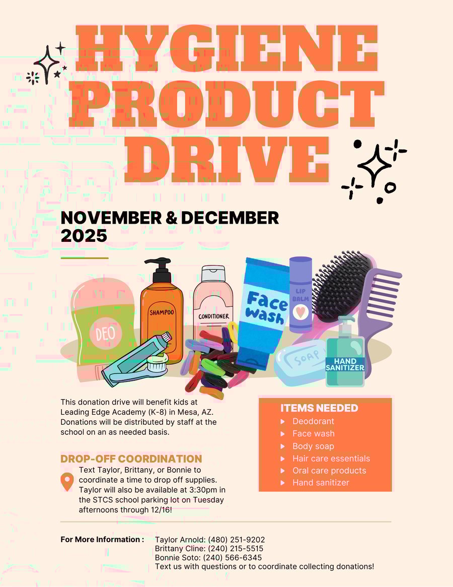 Hygiene Product Drive