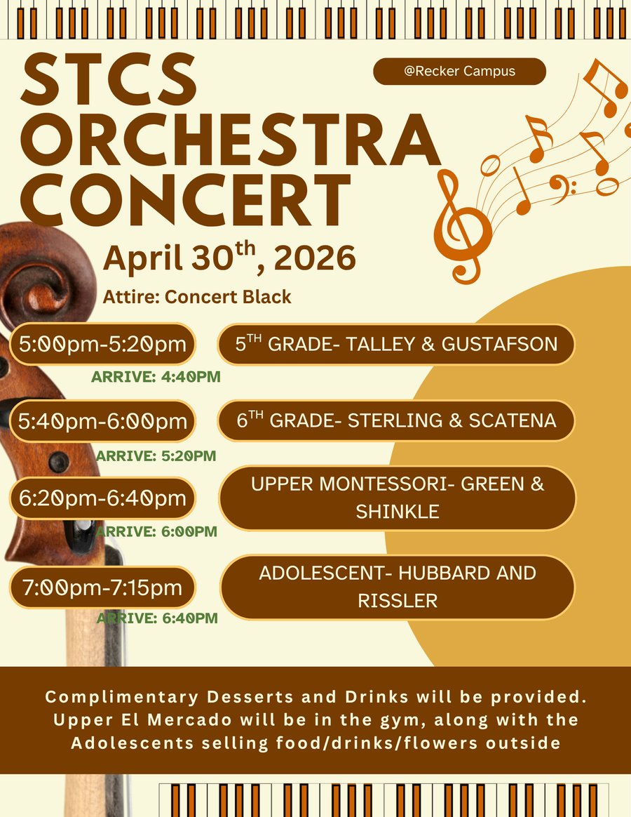 STCS Orchestra Concert