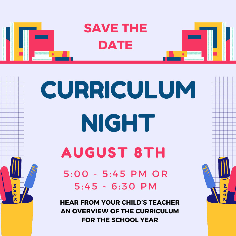 curriculum night update