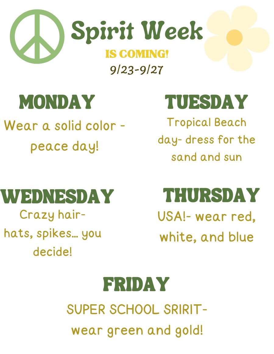 spirit week